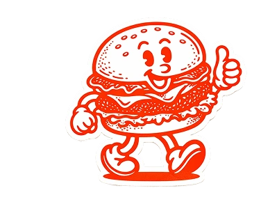 CRAV smashed burger close-up